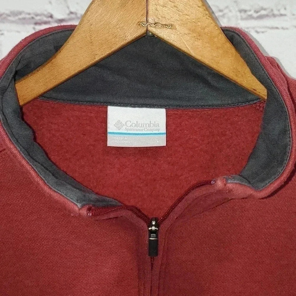 Columbia Hart Mountain II 1/4 Zip Fleece Pullover Sweatshirt Men's Size L - Picture 4 of 12